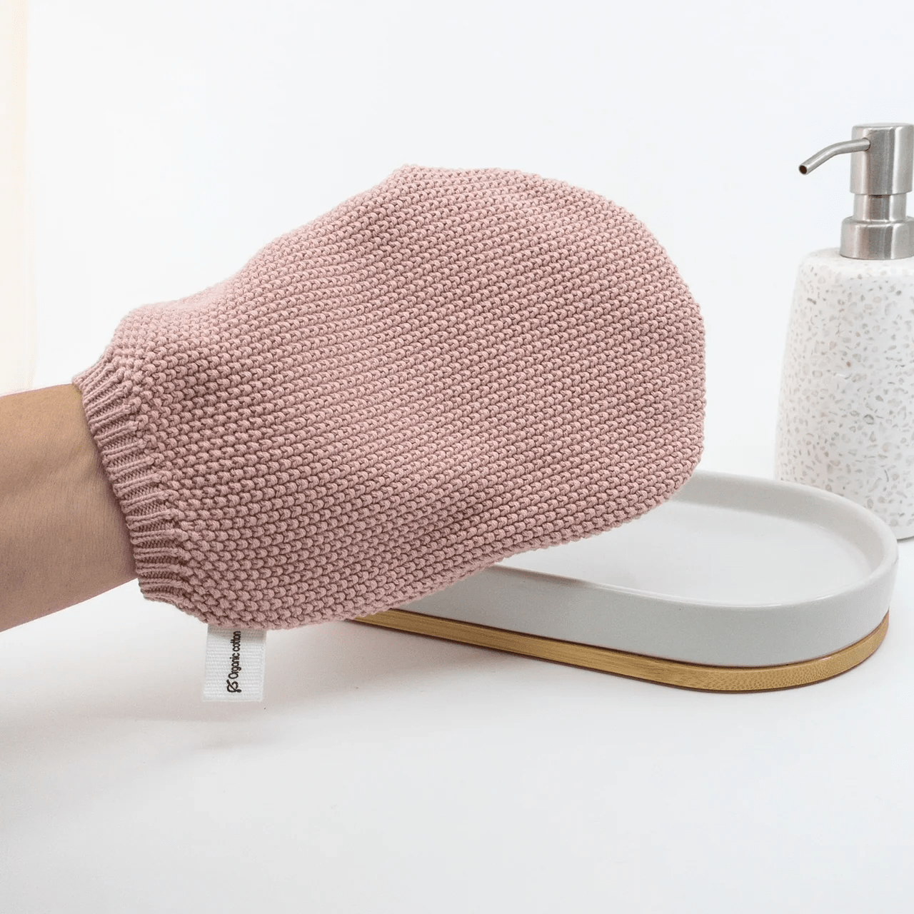 Organic Cotton Wash Mitt - Better Tea Co.